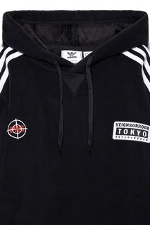 Черное худи adidas x Neighborhood