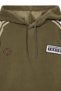 Худи оливкового цвета adidas x Neighborhood