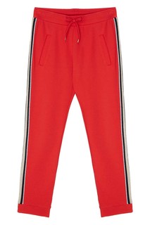 Красные брюки с лампасами Little Marc Jacobs