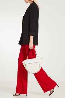 Черно-белая сумка Hortensia среднего размера Wandler