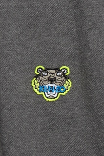 Футболка-поло с головой тигра Kenzo