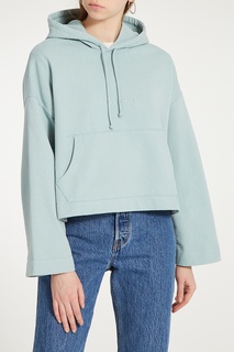 Кроп-худи мятного оттенка Acne Studios