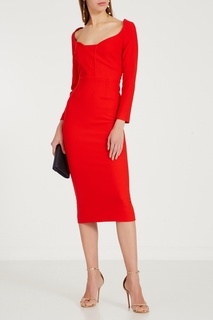 Красное платье-футляр Ardon Roland Mouret