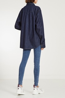 Синие джинсы Mile High Super Skinny Levis®