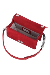 Красная сумка на цепочке Philipp Plein