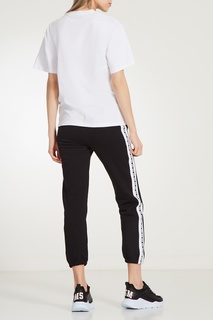 Спортивные брюки с контрастными лампасами Msgm