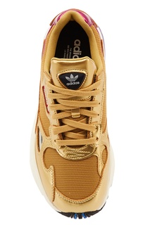 Золотистые кроссовки Falcon Adidas