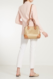 Золотистая сумка Mercer Gallery Michael Michael Kors