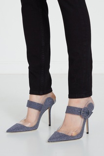 Мюли Hendrix 100 с глиттером Jimmy Choo