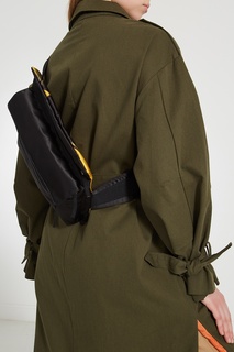 Черная сумка на пояс с принтом Eastpak x Raf Simons