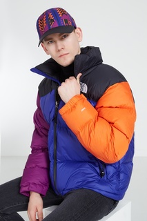 Разноцветная бейсболка с логотипом The North Face