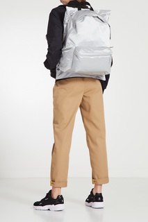 Серебристый рюкзак Eastpak x Raf Simons Poster Satin Boy