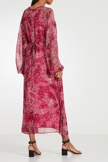 Розовое платье с мелким цветочным принтом Essentiel Antwerp