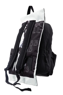 Черный с голубым рюкзак Eastpak x Raf Simons Poster Satin Boy