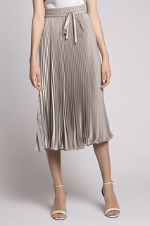 Юбка цвета кофе с молоком RED Valentino