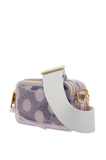Серебристая сумка с блестками The Marc Jacobs
