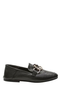 Черные лоферы с кольцами Claudie Pierlot