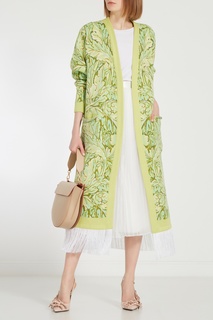 Зеленый кардиган с узором Maison Kaleidoscope