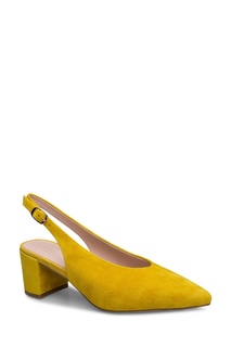 Желтые туфли с ремешком Portal