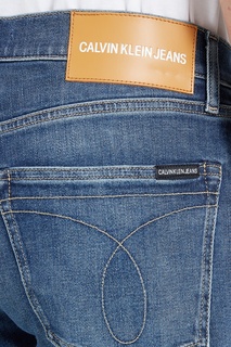 Синие джинсы из хлопка Calvin Klein