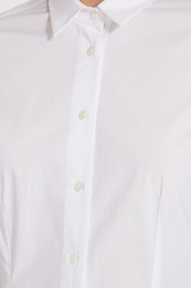 Белая блузка из хлопка Van Laack
