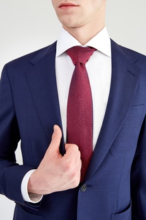 Двойной галстук с контрастным дизайном Canali