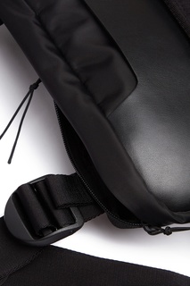 Нагрудная сумка черного цвета Alyx