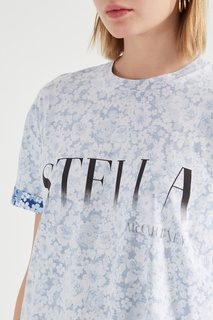 Футболка с принтом и логотипом Stella Mc Cartney