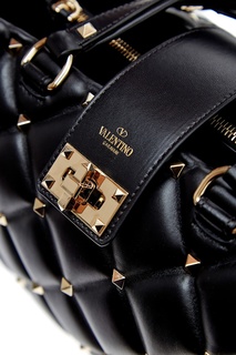 Черная стеганая сумка Candystus Valentino