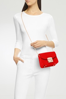 Красная сумка Metropolis Furla