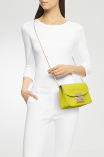 Желтая сумка Metropolis Furla