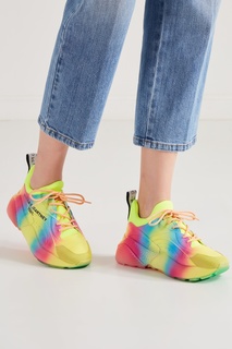 Разноцветные кроссовки с градиентом Stella Mc Cartney