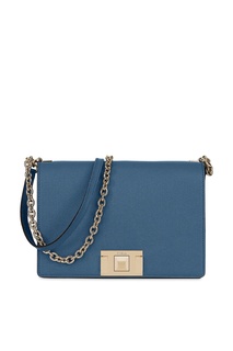Голубая сумка Mimi Furla