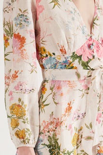 Платье-макси с цветочным принтом Zimmermann