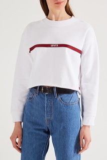 Белый свитшот с логотипом Levis®