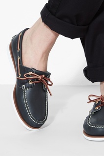 Темно-синие мокасины Timberland