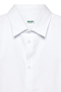 Рубашка с логотипом на спине Kenzo