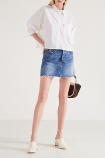 Джинсовая юбка с бахромой Levis®