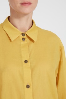Желтая блуза с коротким рукавом A LA Russe