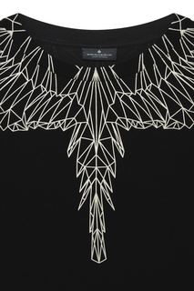 Черная футболка Marcelo Burlon County Of Milan