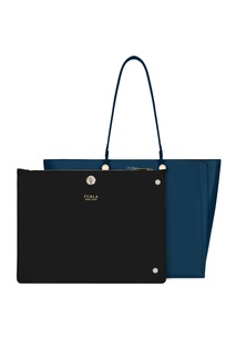 Синяя сумка Eden Furla