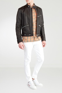 Кожаная куртка Burberry