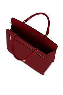 Бордовая сумка Like из кожи Furla