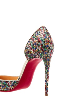 Разноцветные туфли Iriza 100 Christian Louboutin