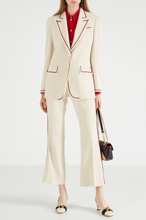 Слингбэки с полумесяцами GG Gucci