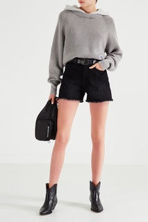 Серый джемпер с капюшоном Alexanderwang.T
