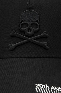 Черная бейсболка с контрастной отделкой Philipp Plein