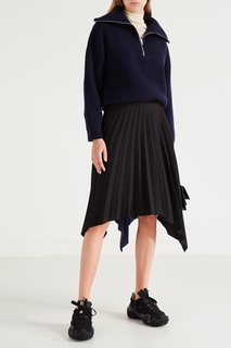 Асимметричная юбка плиссе Acne Studios
