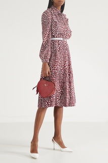 Красная сумка Odetta в форме сердца Prada
