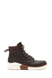 Коричневые ботинки из нубука Timberland